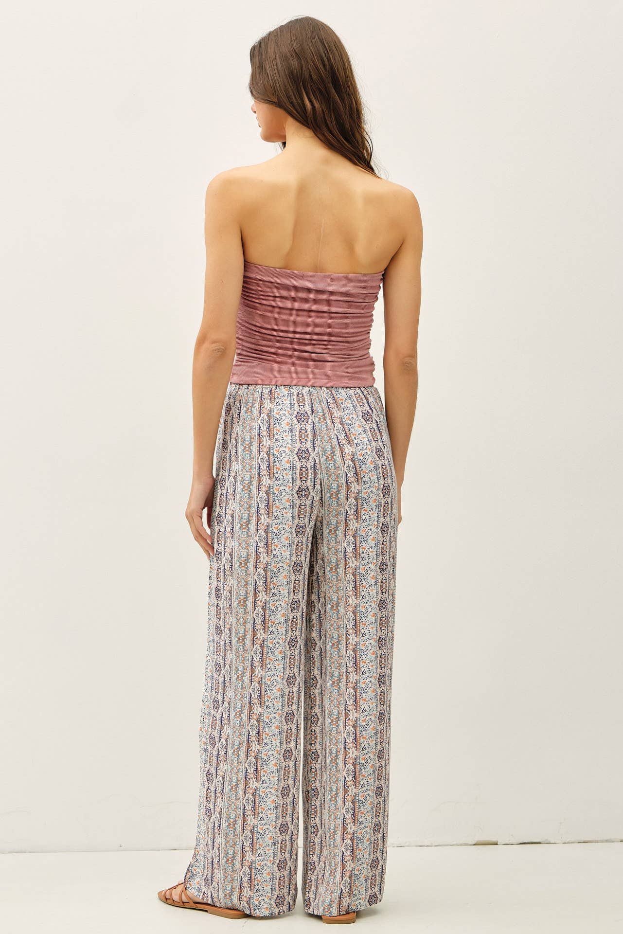 MOCHA JERSEY RUCHED CROP TUBE TOP