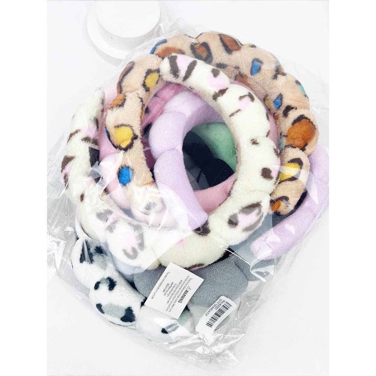 Love and Repeat - Leopard and Solid Mix of Spa Headband