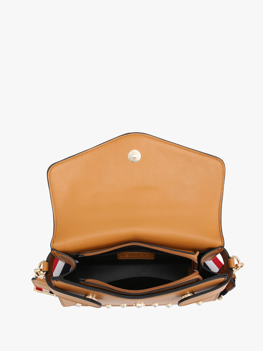 Jen & Co. - PP2047 Jillian Jeweled Bee Crossbody