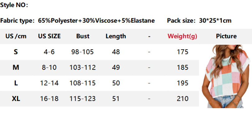 Lovesoft - Colorblocked Sweater Vest Crew Neck Knit Trendy Pullover Vest