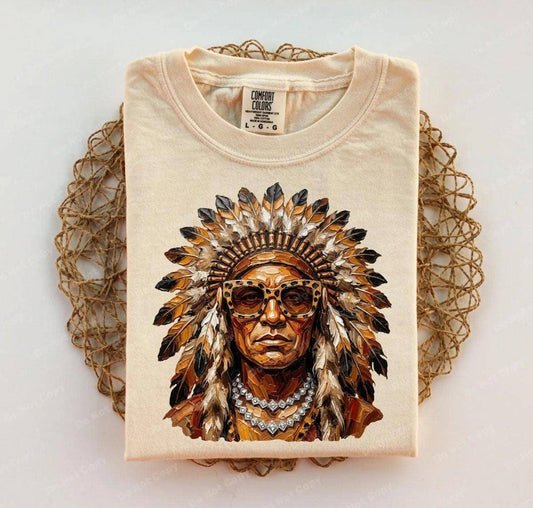 Trendy Tee Co. - Glam Indian Tee
