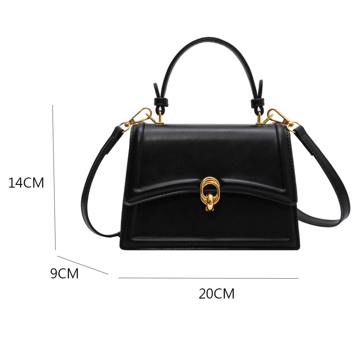 ACCITY - HIGH-END ARMPIT HANDBAG SHOULDER BAG_CWAB1546