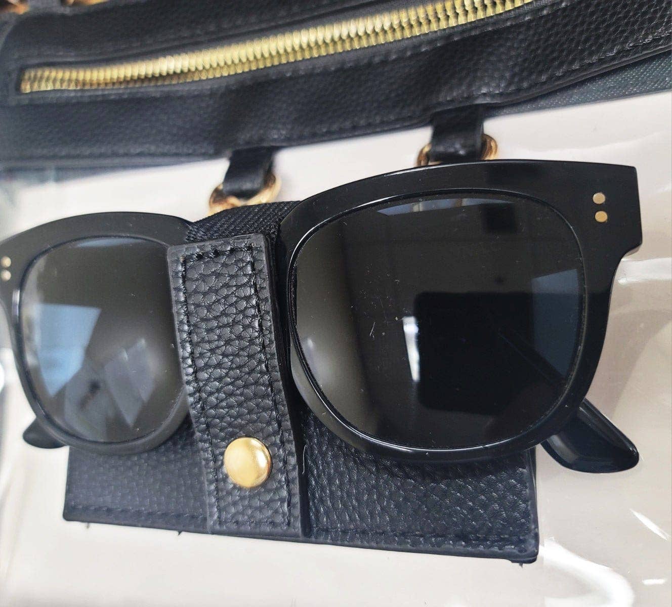 MiMi Wholesale - TG10666 Clear Gameday Crossbody Bag With Sunglasses Holder