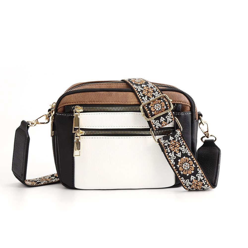 Wholesalesir - Multi Functional Zipper Crossbody Bag