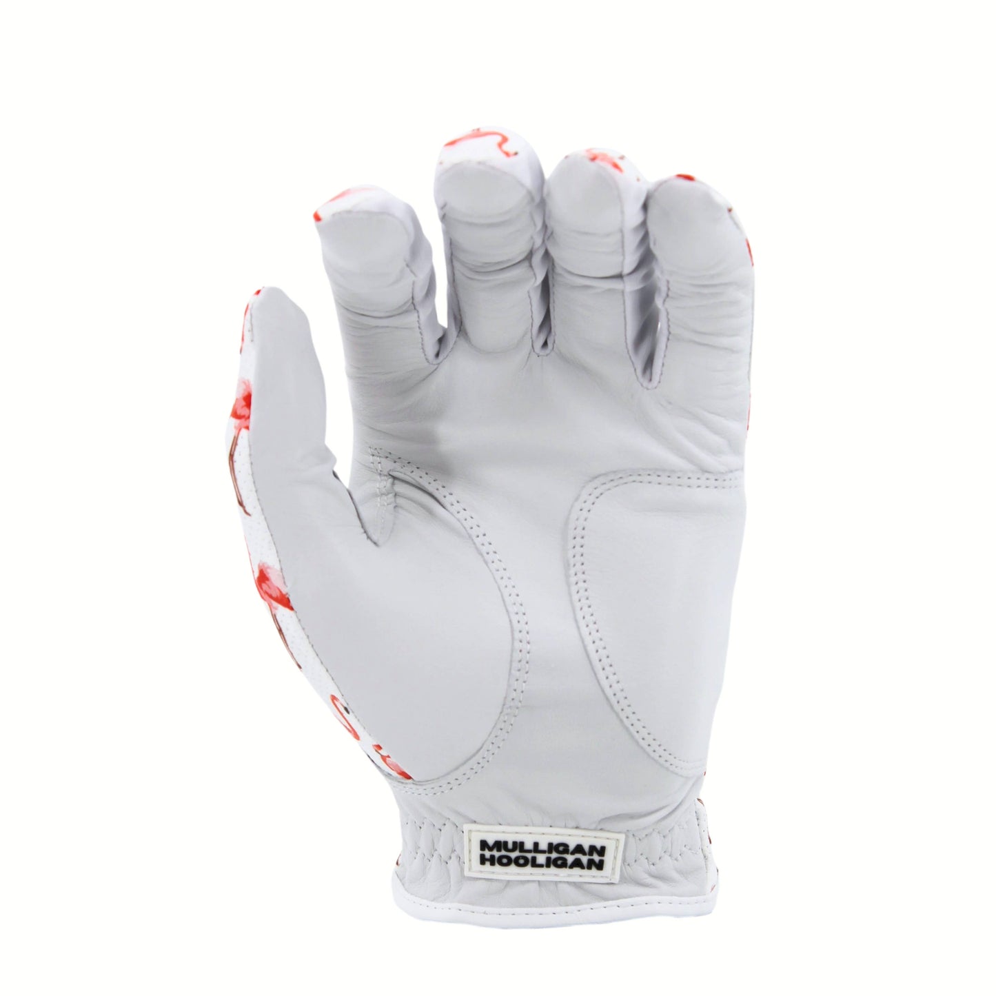 MULLIGAN HOOLIGAN® Men's Golf Glove | Unique Standout Design: Whiskey Cigar / Worn On Left Hand / Men's Medium
