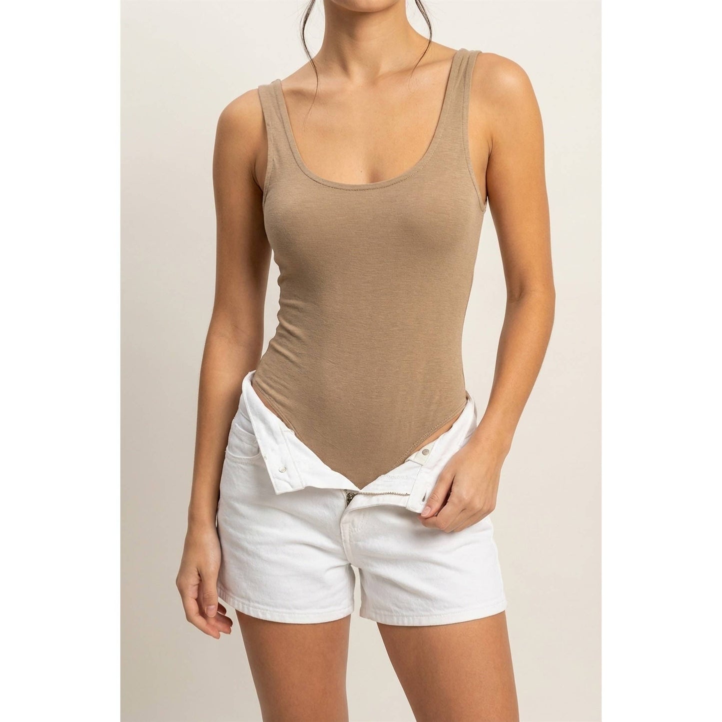 HYFVE - Scoop Neck Tank Bodysuit
