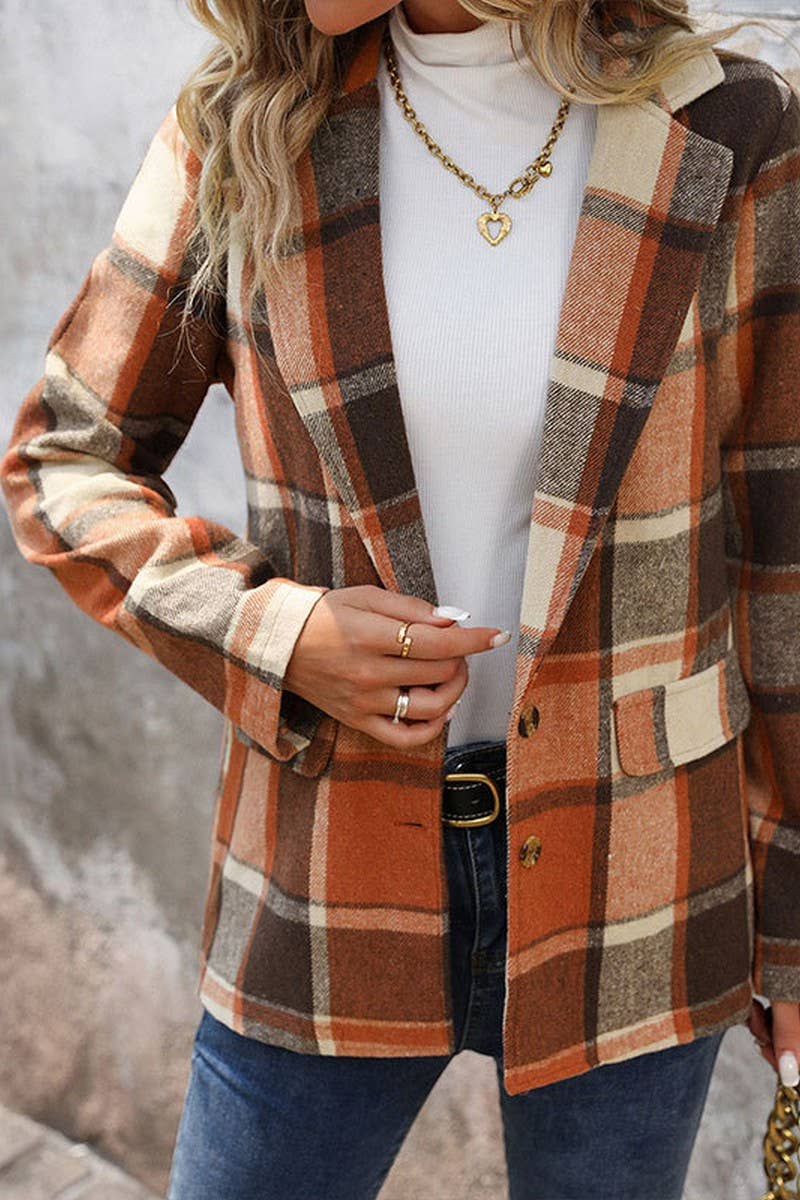 NINEX BUTTON LAPEL BLAZER