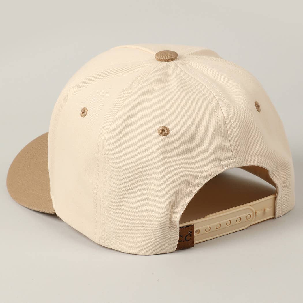 Fashion City - Sorry About My Wife / Husband Embroidery Two-Tone Canvas Cap