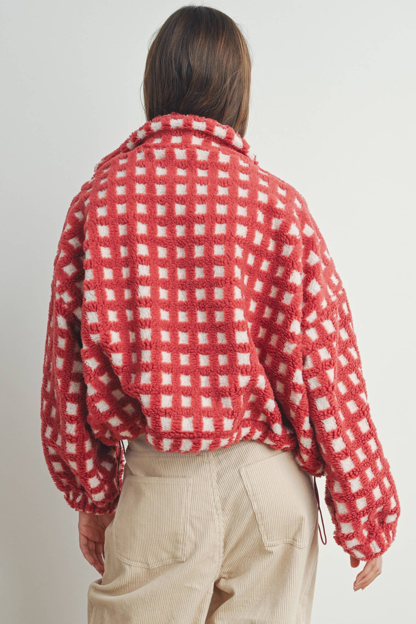 BUTTERMELON - Fuzzy Sherpa Jacket - BMJ7254
