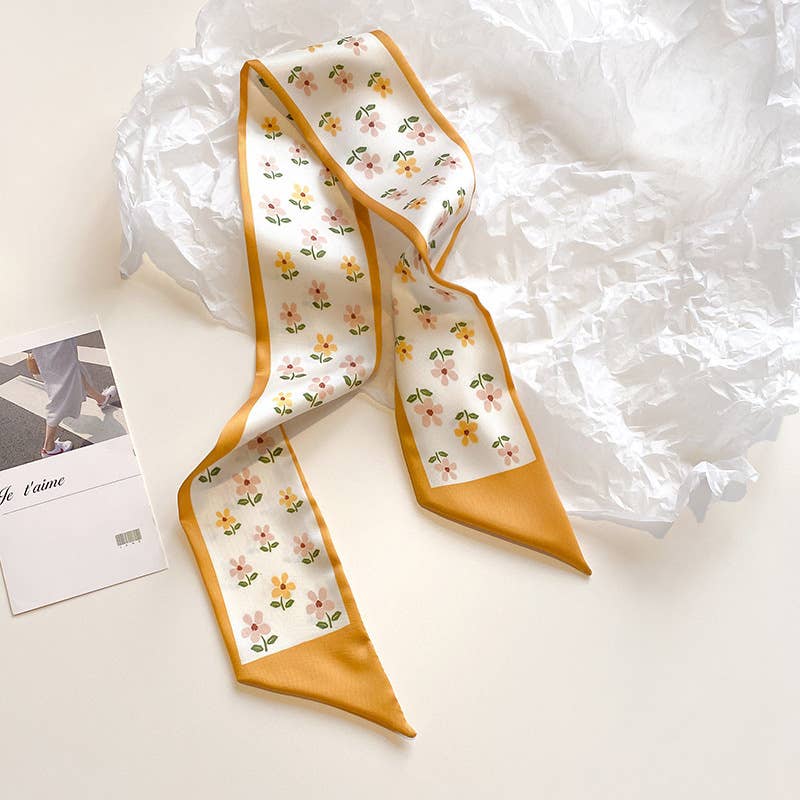 MKS America - Yellow-Toned Multifunctional Decorative Scarf Headband