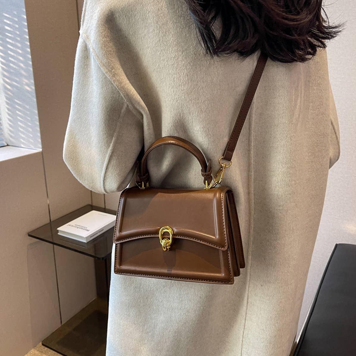 ACCITY - HIGH-END ARMPIT HANDBAG SHOULDER BAG_CWAB1546