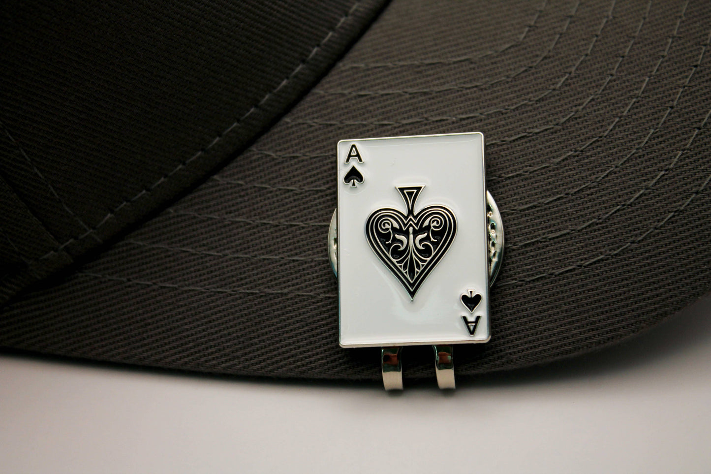 ACE Golf Ball Marker + Magnetic Hat Clip
