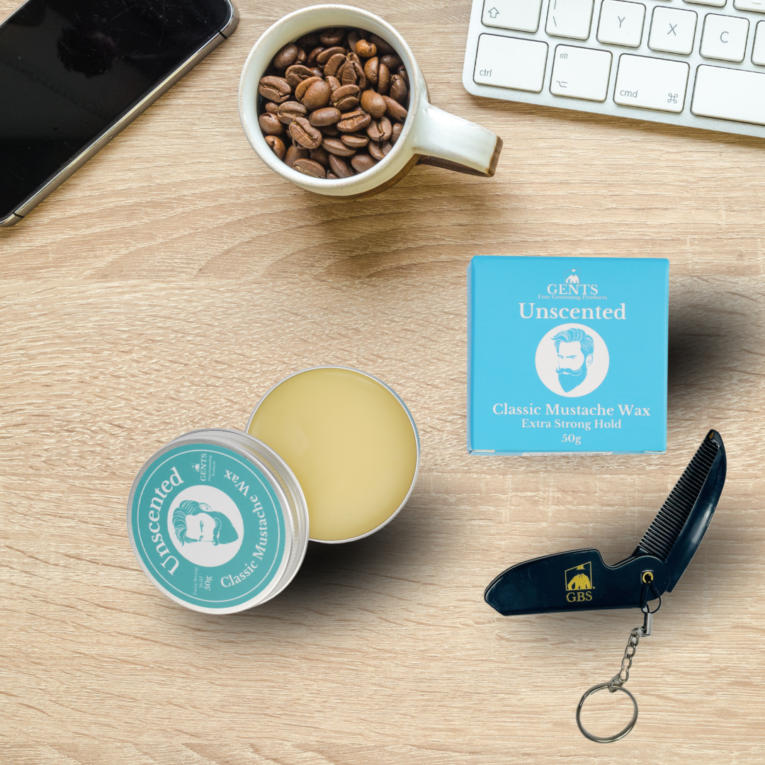 GENTS FINE GROOMING PRODUCTS - Gents Mustache Wax – Strong Hold
