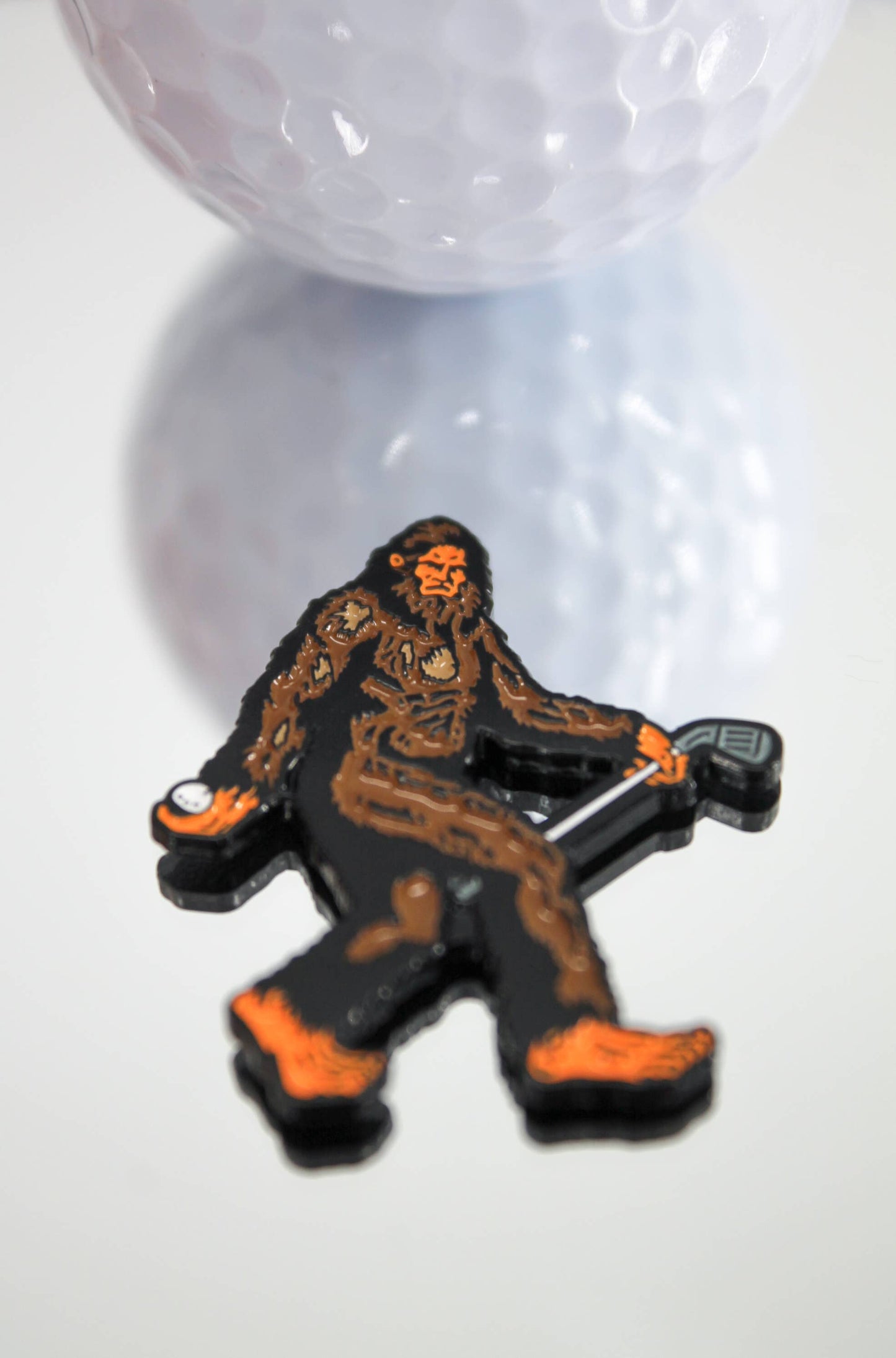 Big Foot Golf Ball Marker + Magnetic Hat Clip