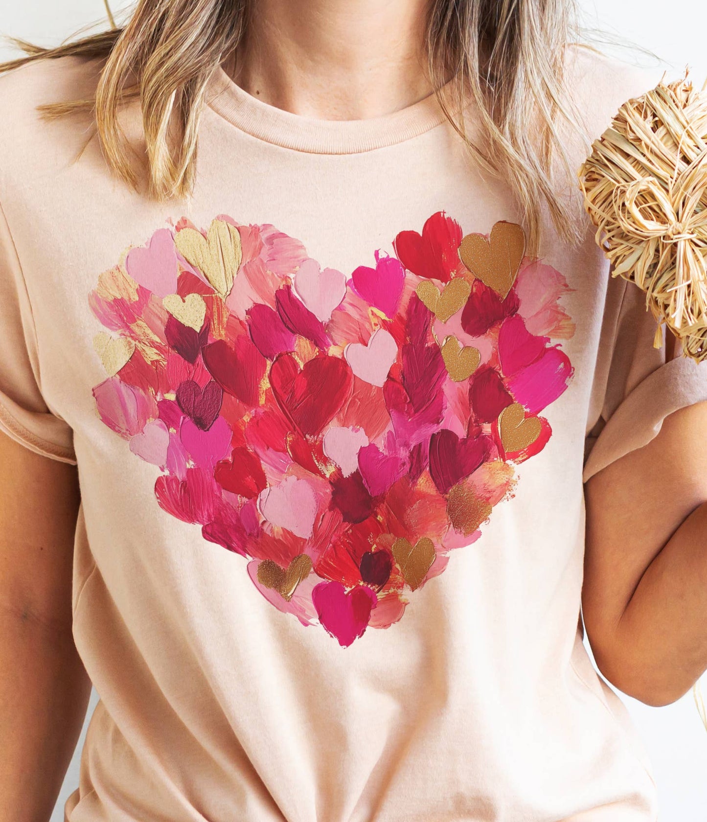 Heart Watercolor Graphic Tee