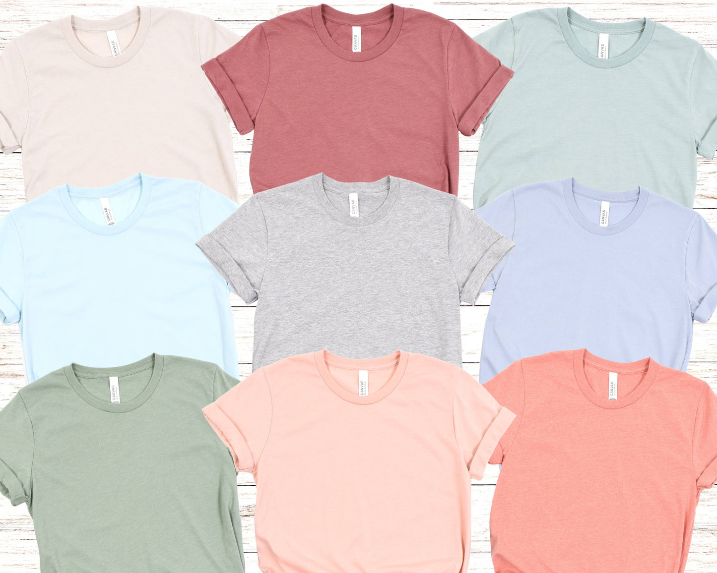 Total Apparel - Bella Canvas Unisex Jersey Soft Blank T-Shirt | 3001C