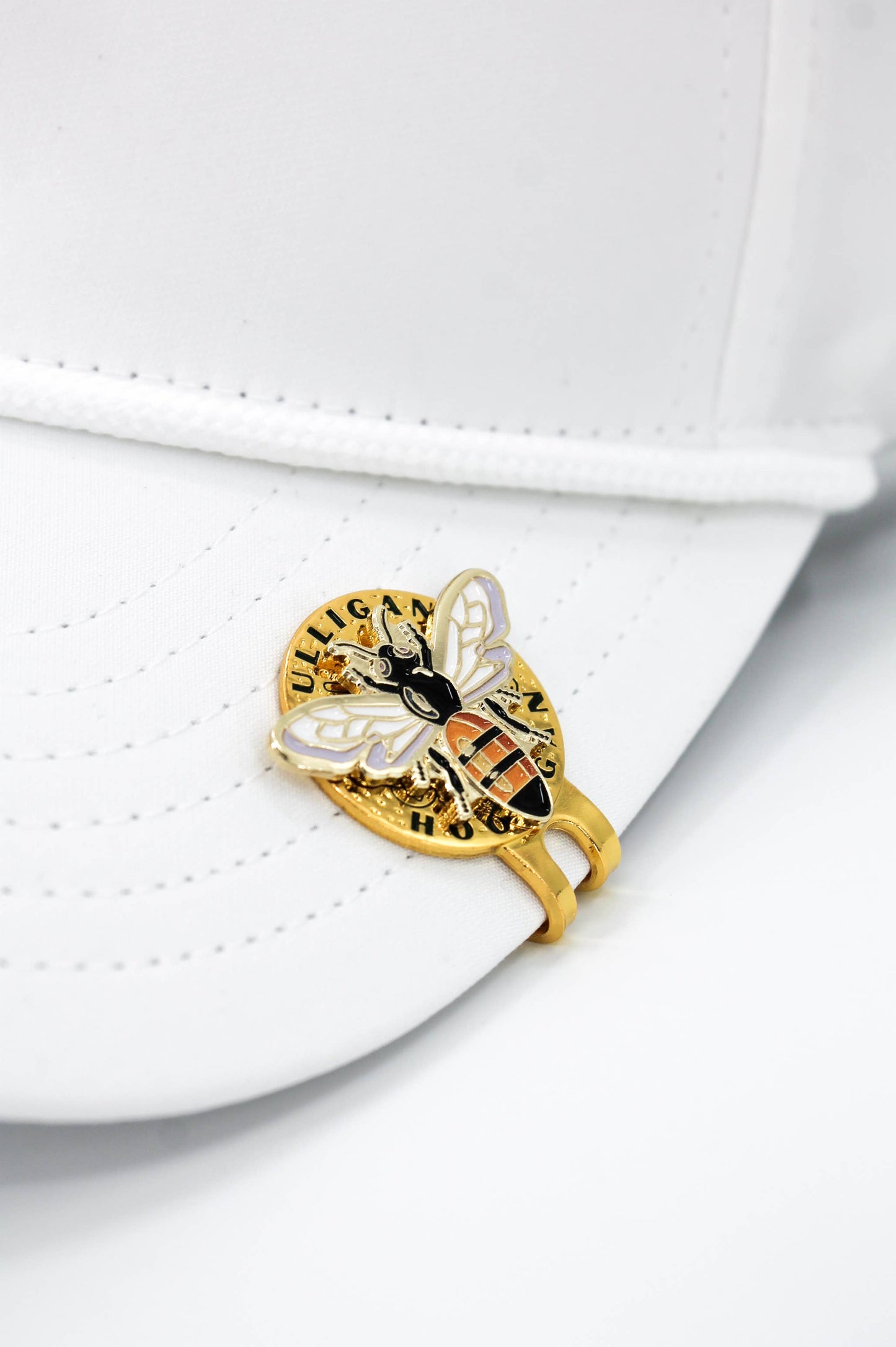 Bee Golf Ball Marker + Magnetic Hat Clip