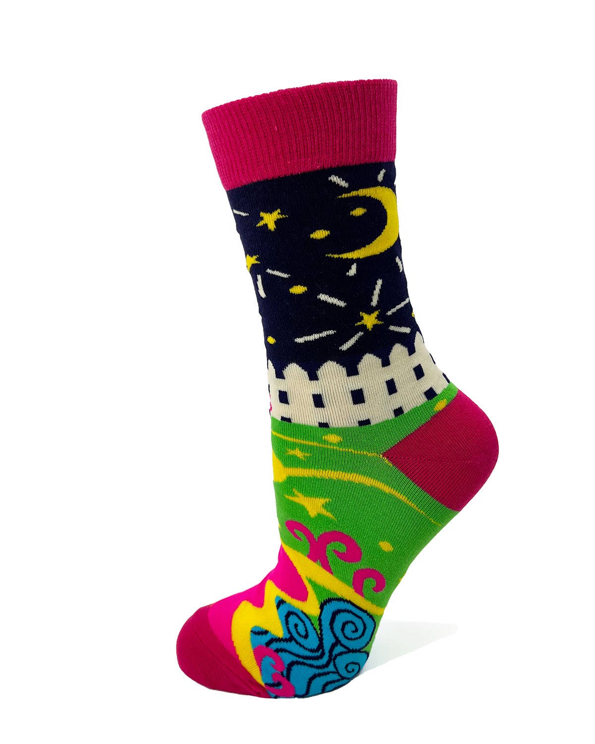 Fabdaz - Midnight Toker Women's Novelty Crew Socks