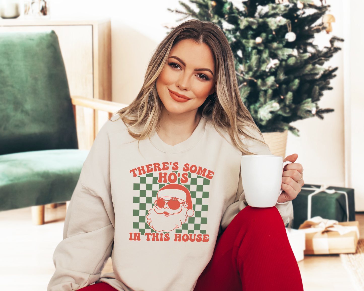 Bash - Christmas Sweatshirt, Trendy Apparel, Merry Christmas