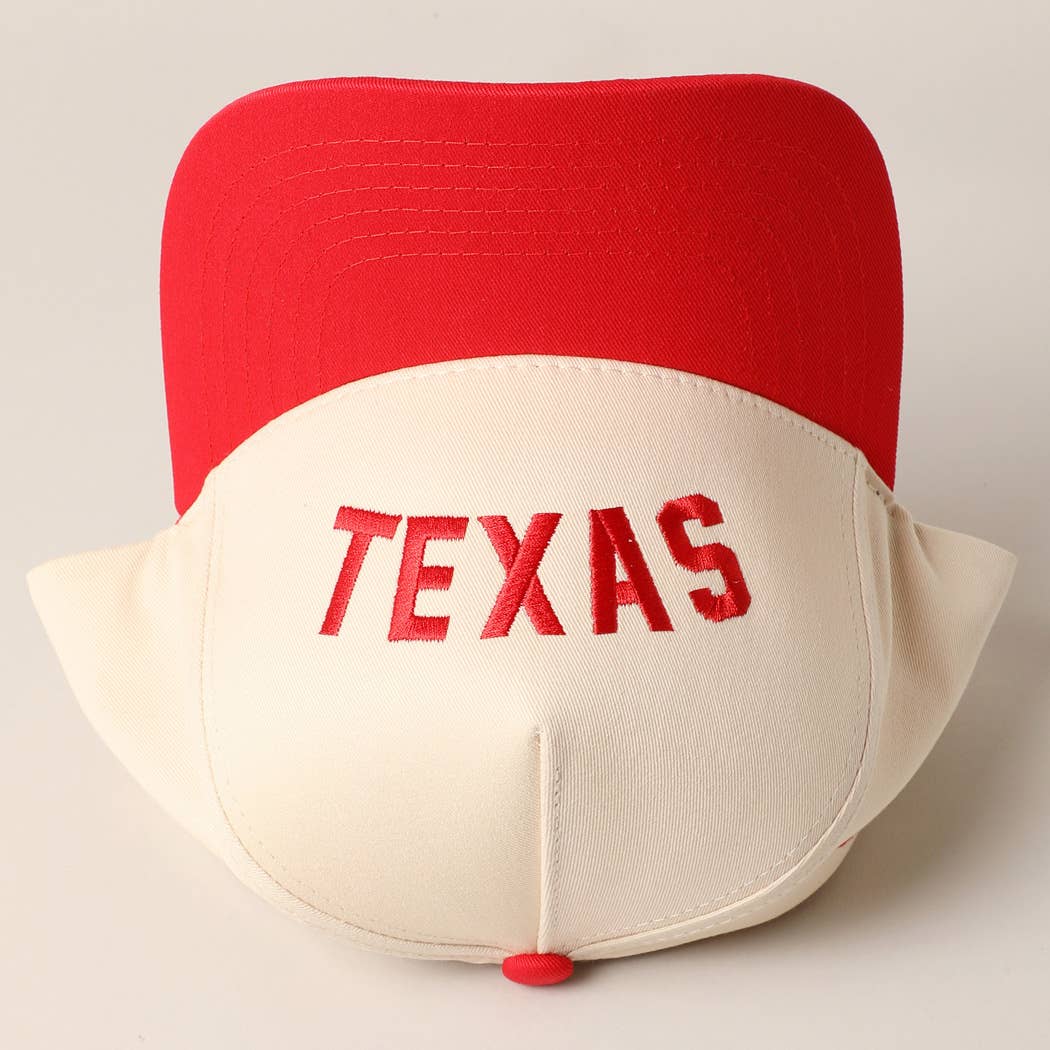 Fashion City - TEXAS- Upside Down Trucker Baseball Cap