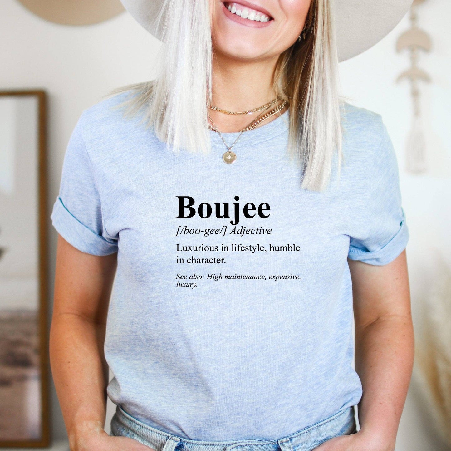 Boujee Defined Funny Graphic T-Shirt