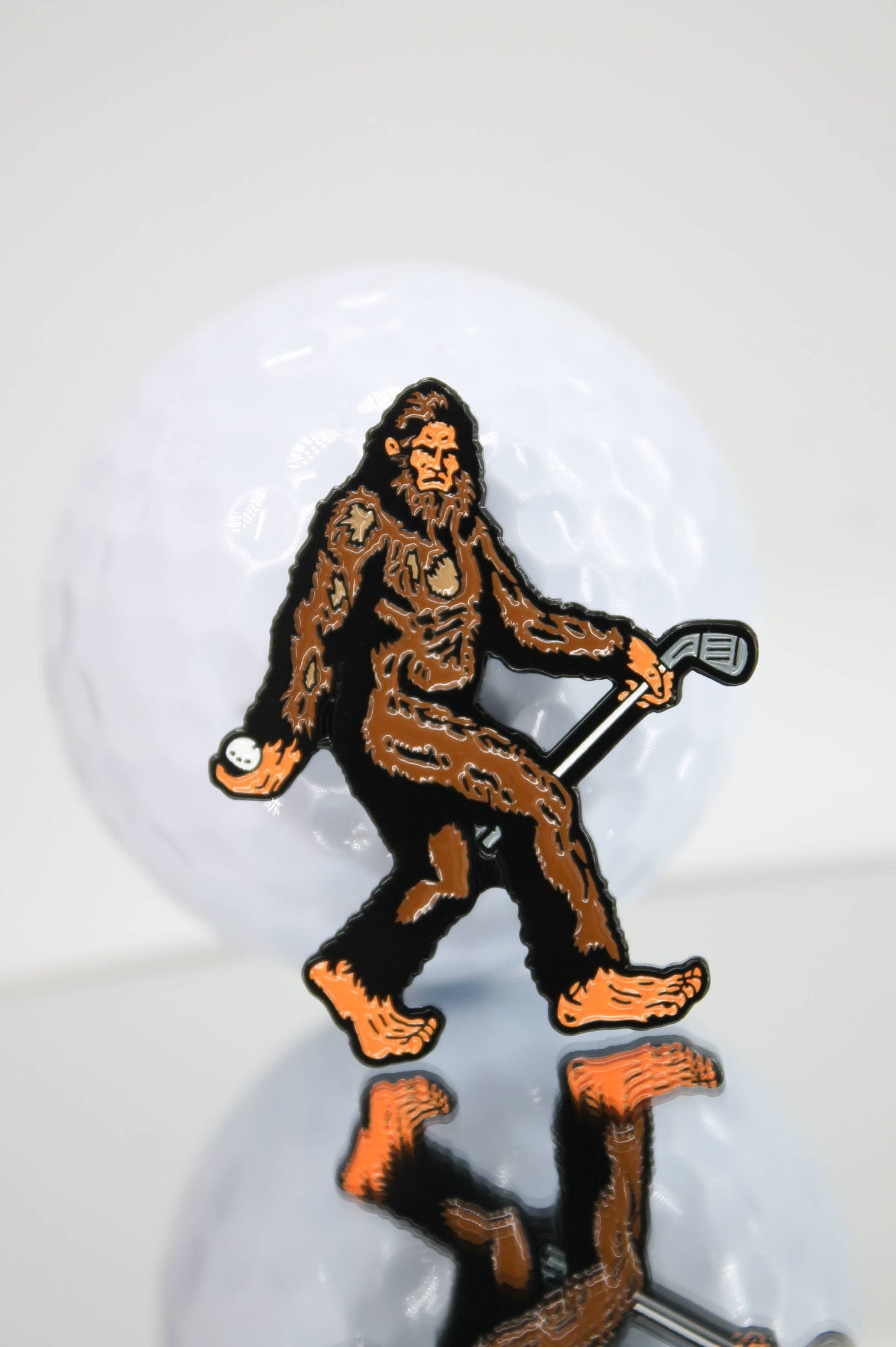 Big Foot Golf Ball Marker + Magnetic Hat Clip
