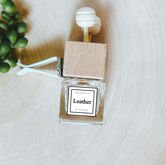 Leather Car Freshener Diffuser