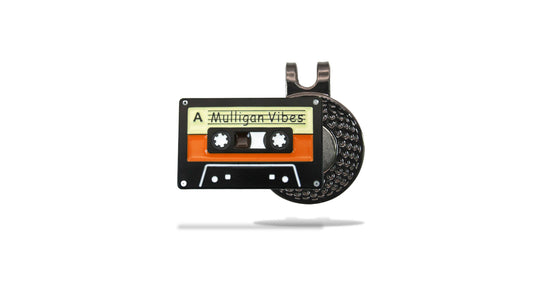 Mulligan Vibe AudioTape Golf Ball Marker + Magnetic Hat Clip