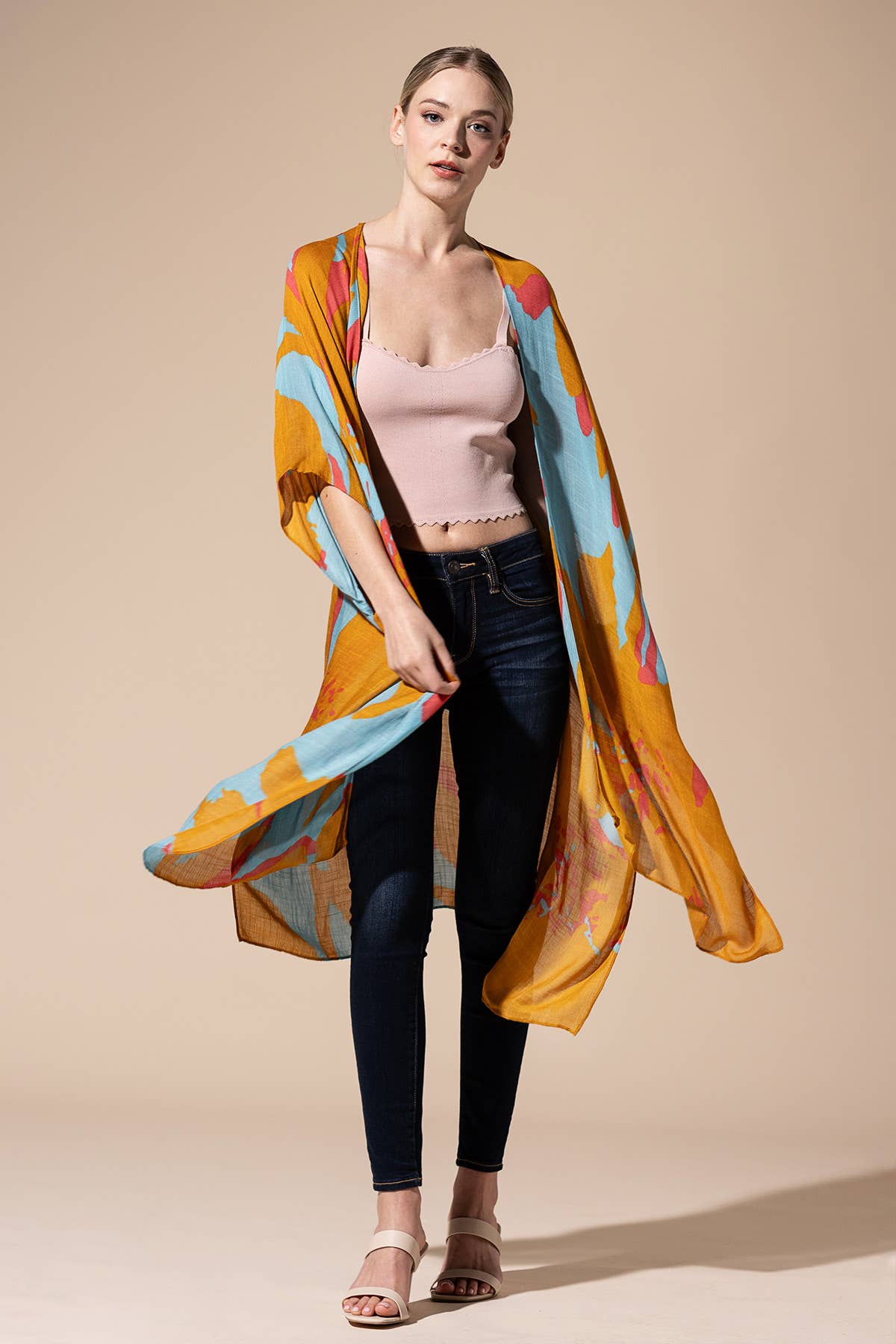 Urbanista - Sweeping Floral Kimono