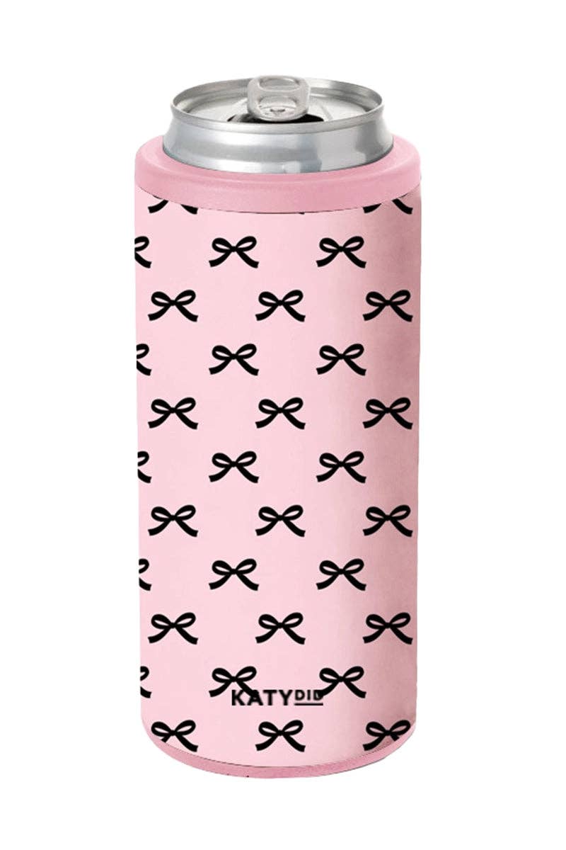 Katydid - Mini Bows Can Coozie