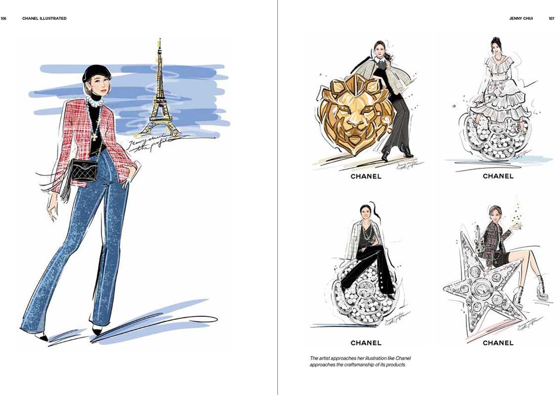 Simon & Schuster - Chanel Illustrated by Siska Lyssens
