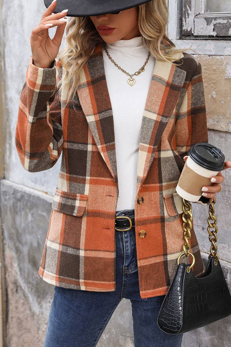 NINEX BUTTON LAPEL BLAZER