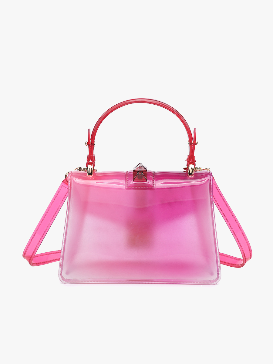 Jen & Co. - PP2037 Translucent Satchel/Crossbody