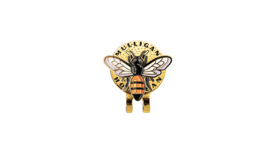 Bee Golf Ball Marker + Magnetic Hat Clip