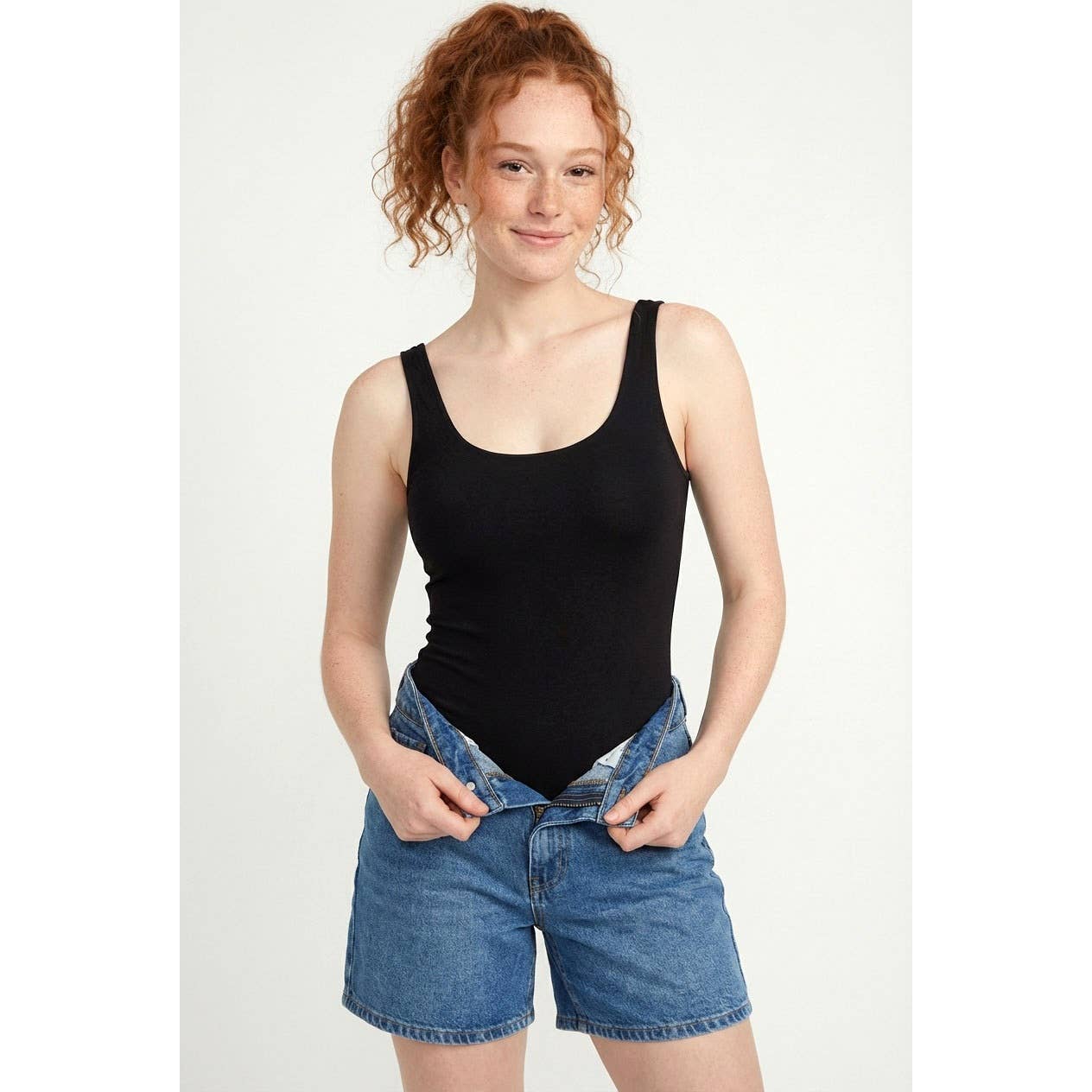 HYFVE - Scoop Neck Tank Bodysuit