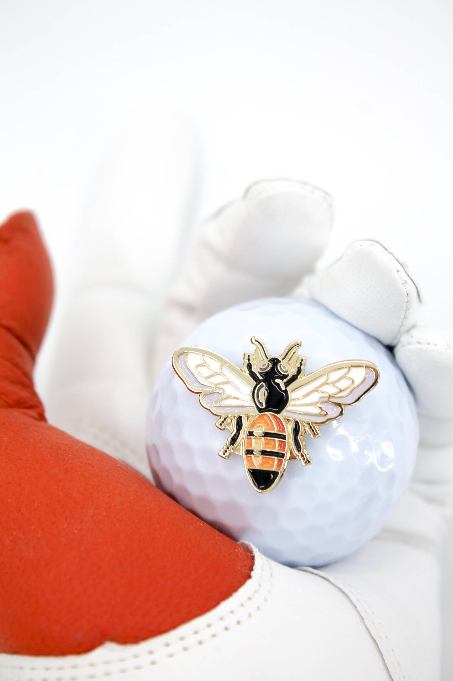 Bee Golf Ball Marker + Magnetic Hat Clip