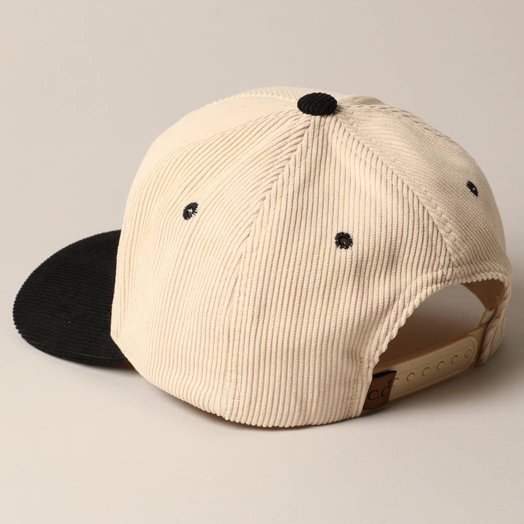 Fashion City - Sounds like Bullshit Corduroy Trucker Baseball Cap