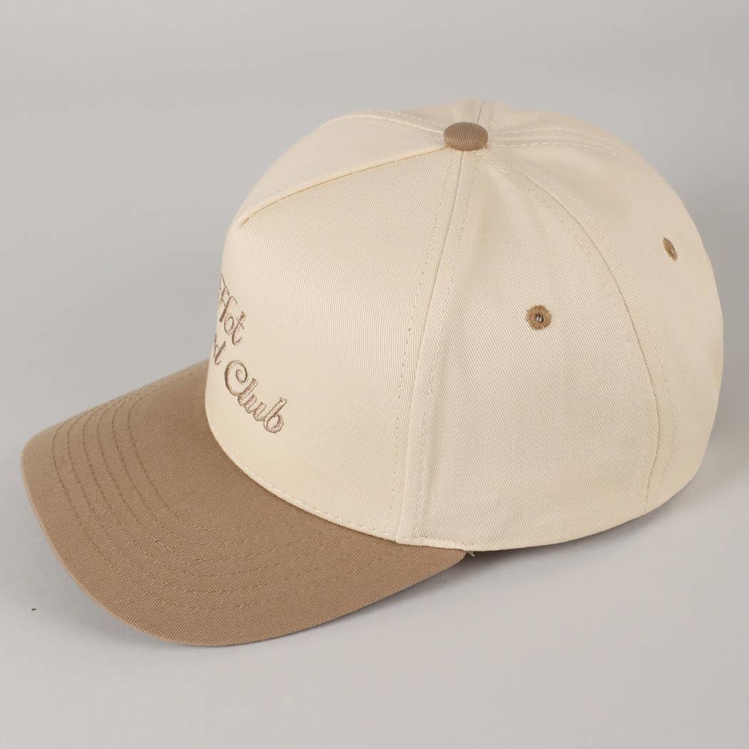 Fashion City - Hot Dad Club Lettering Embroidery Trucker Hat