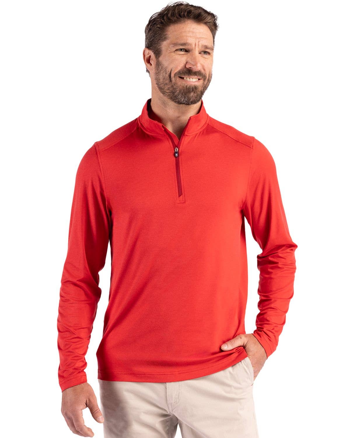 Cutter & Buck Coastline Epic Comfort Mens 1/4 Zip