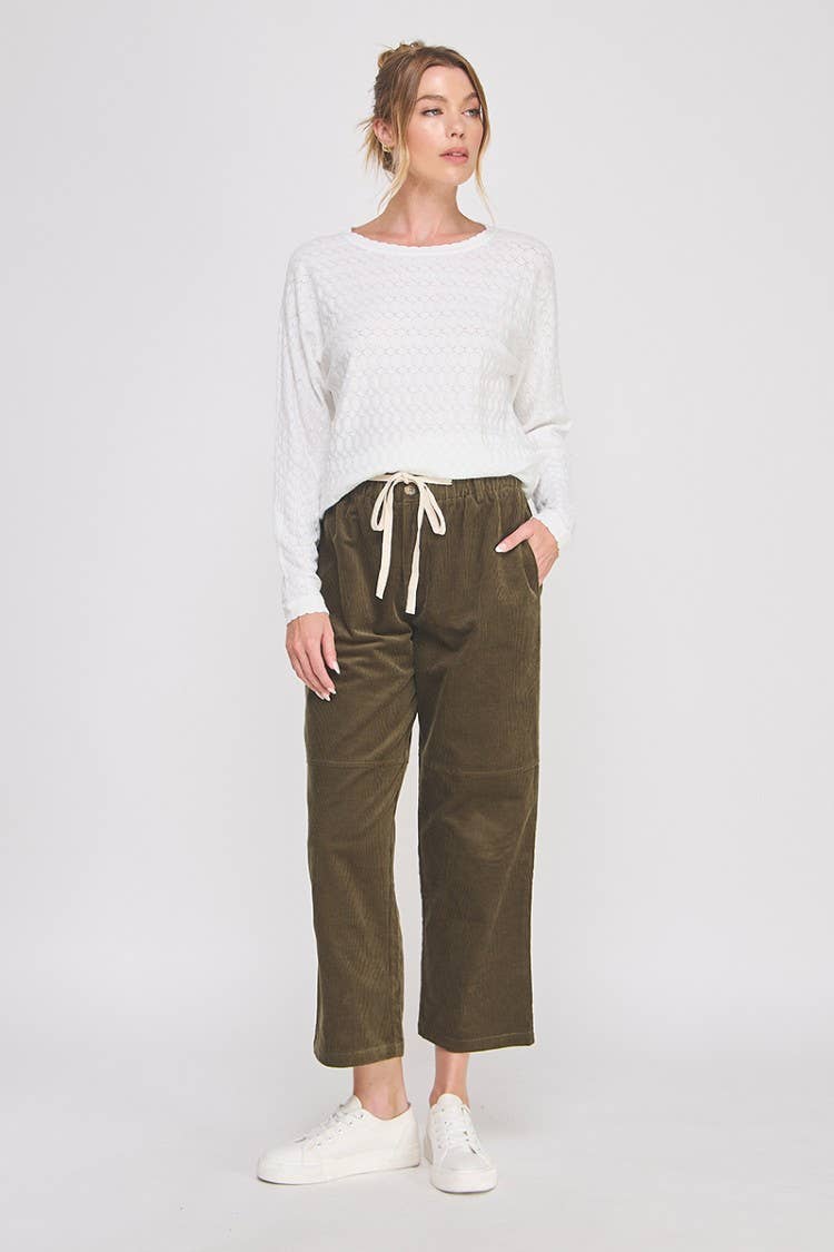 Brown Corduroy Pants