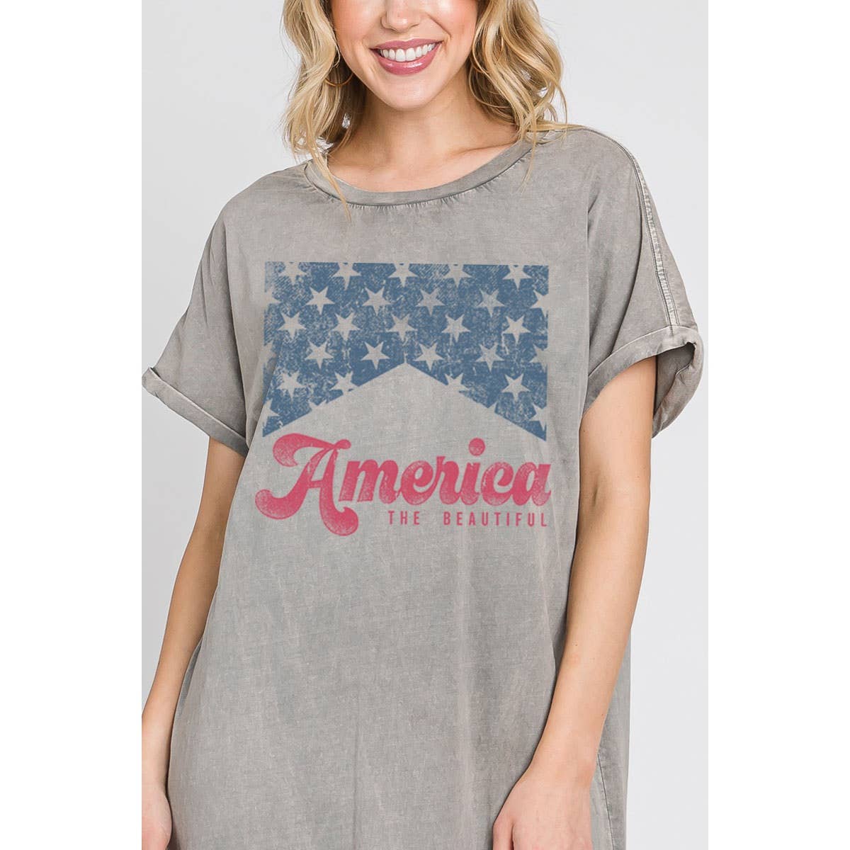 AMERICA T-DRESS