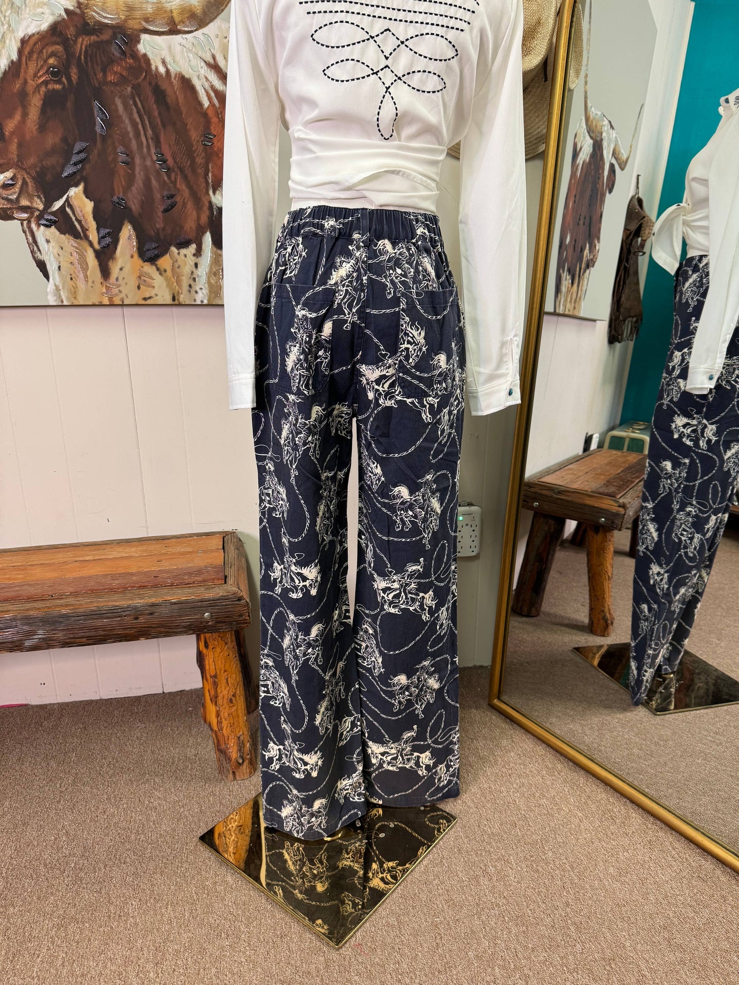 Rockin A Design - Catching Cowboys western trouser