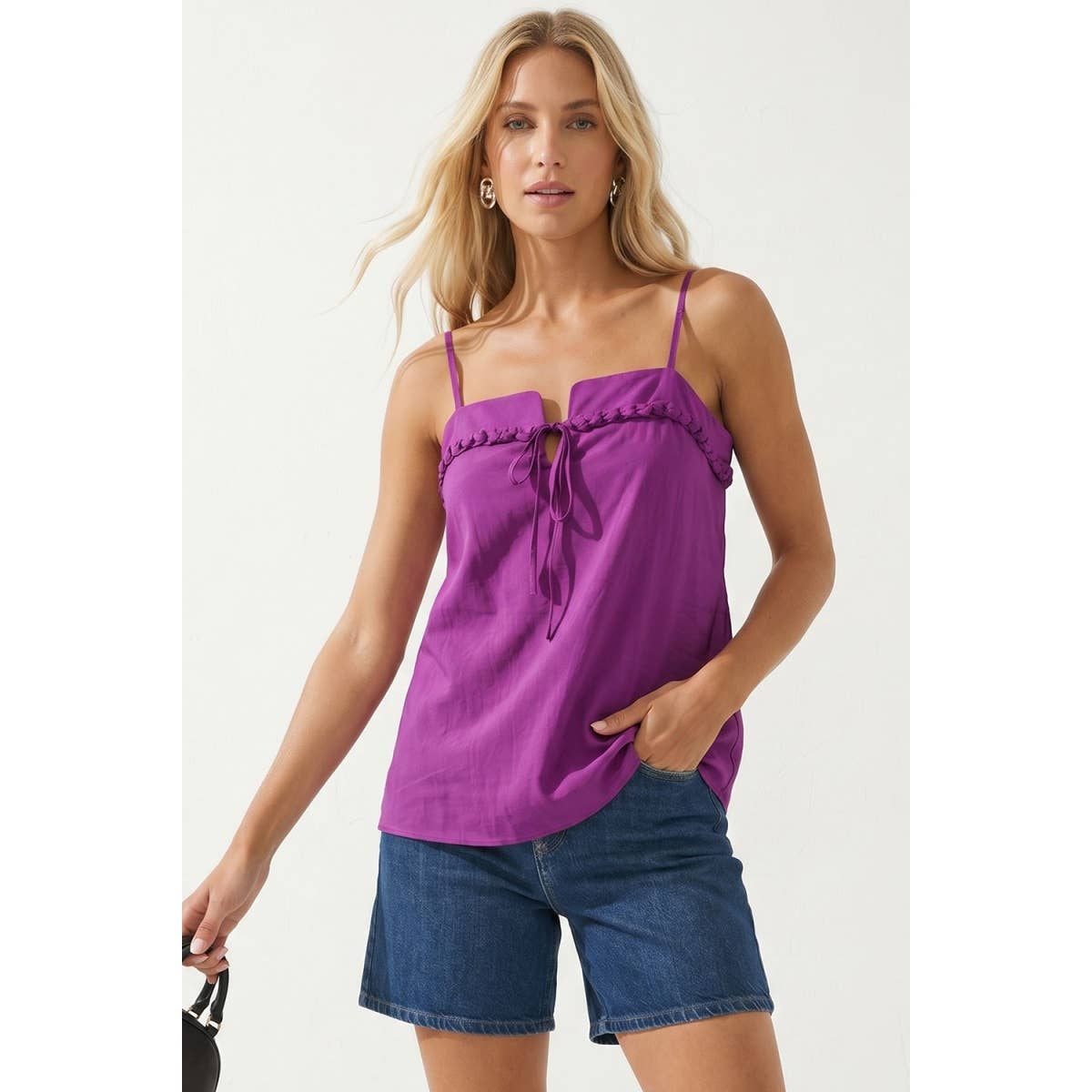 Naked Zebra - Knitting Detail Tank Top