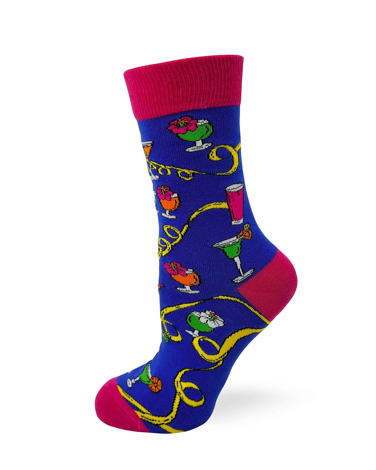 Fabdaz - Funny "You Had Me @ Day Drinking" Women's Crew Socks