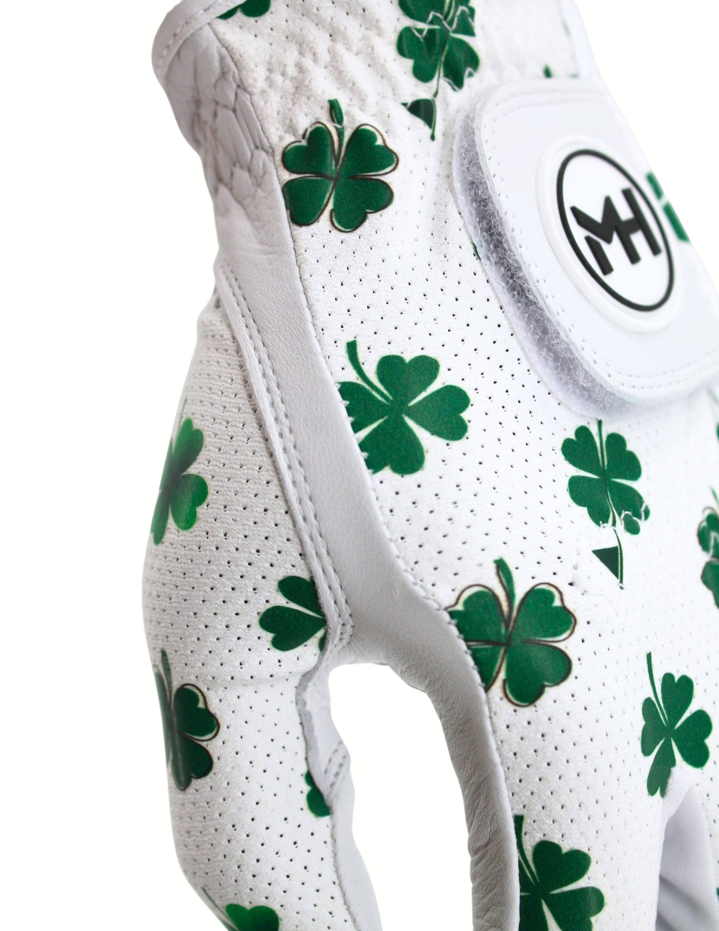 MULLIGAN HOOLIGAN® Men's Golf Glove | Unique Standout Design: Whiskey Cigar / Worn On Left Hand / Men's 2XL