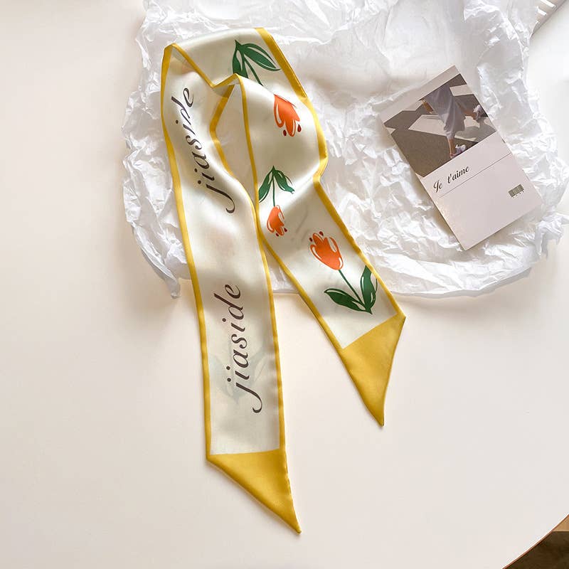 MKS America - Yellow-Toned Multifunctional Decorative Scarf Headband