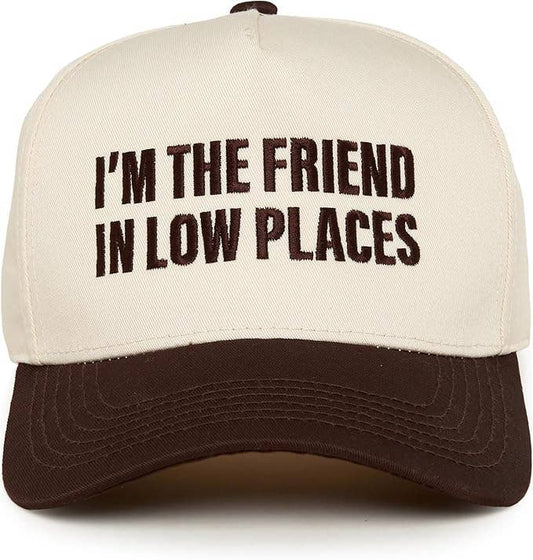 Funky Junque - 2-Tone Cap - Im The Friend In Low Places - Brown/Beige
