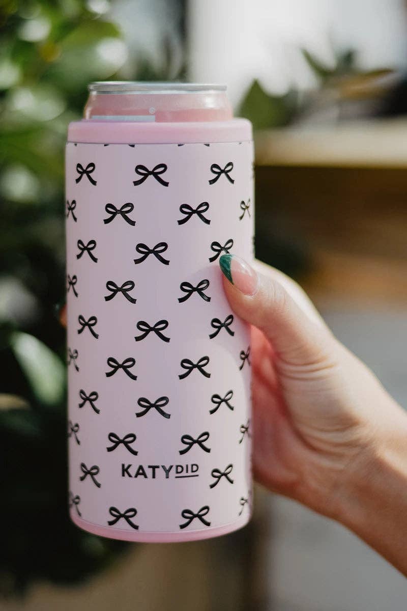 Katydid - Mini Bows Can Coozie