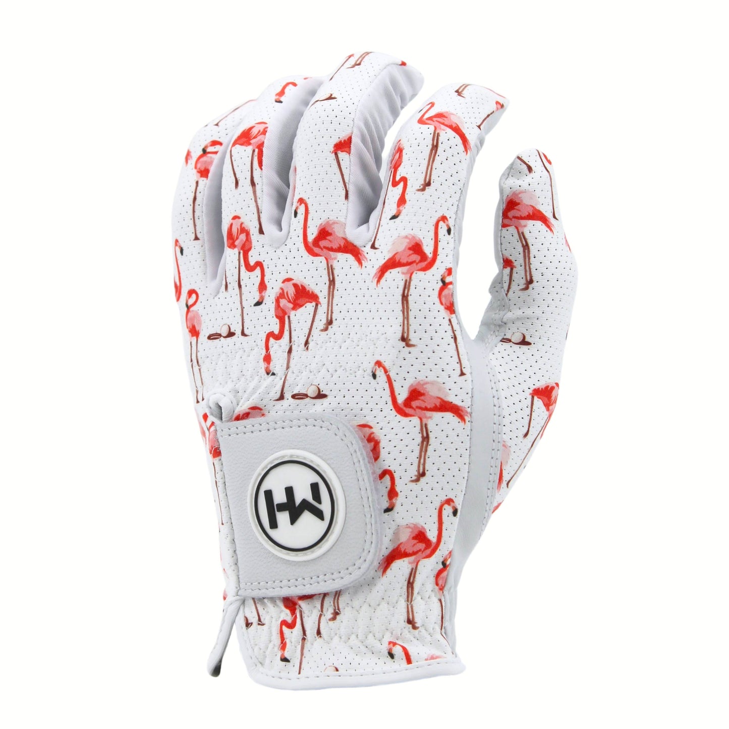 MULLIGAN HOOLIGAN® Men's Golf Glove | Unique Standout Design: Whiskey Cigar / Worn On Left Hand / Men's Medium