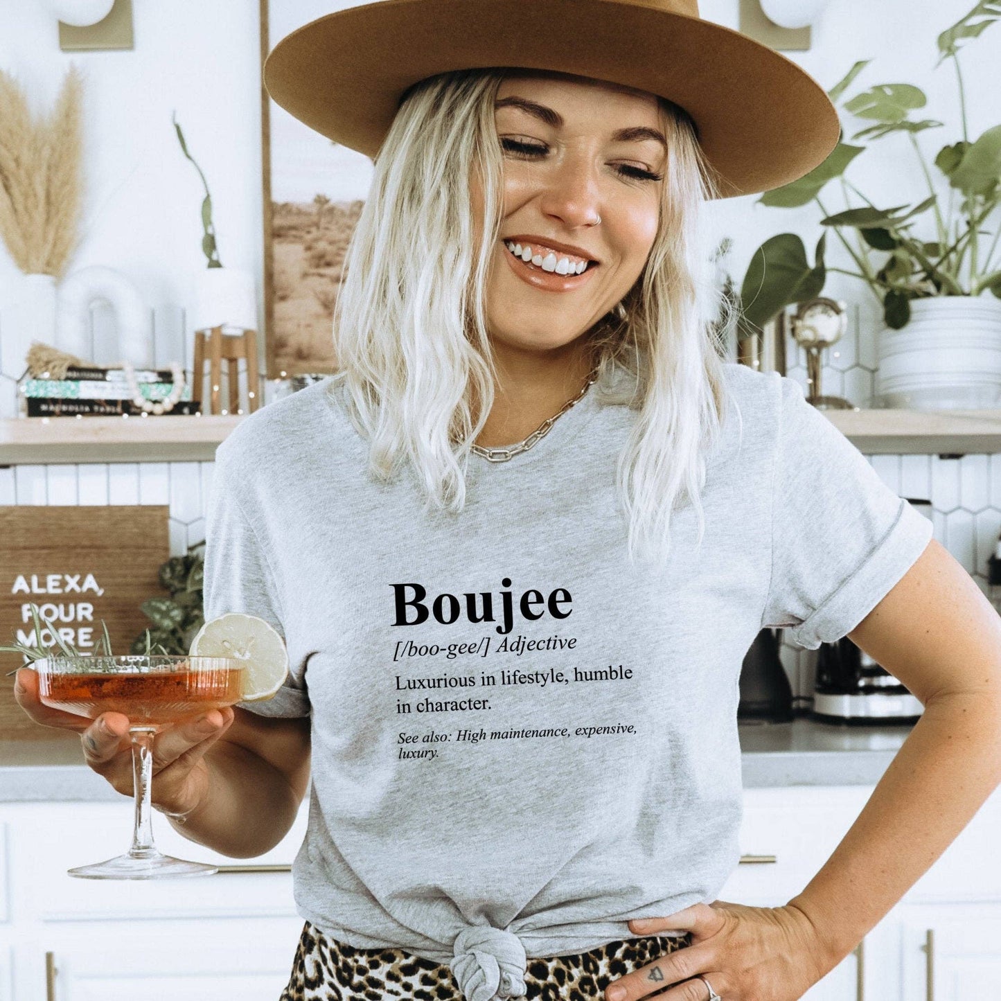 Boujee Defined Funny Graphic T-Shirt